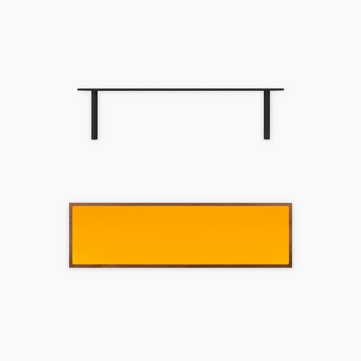 Aksel Inlay Nutmeg Floating Shelf