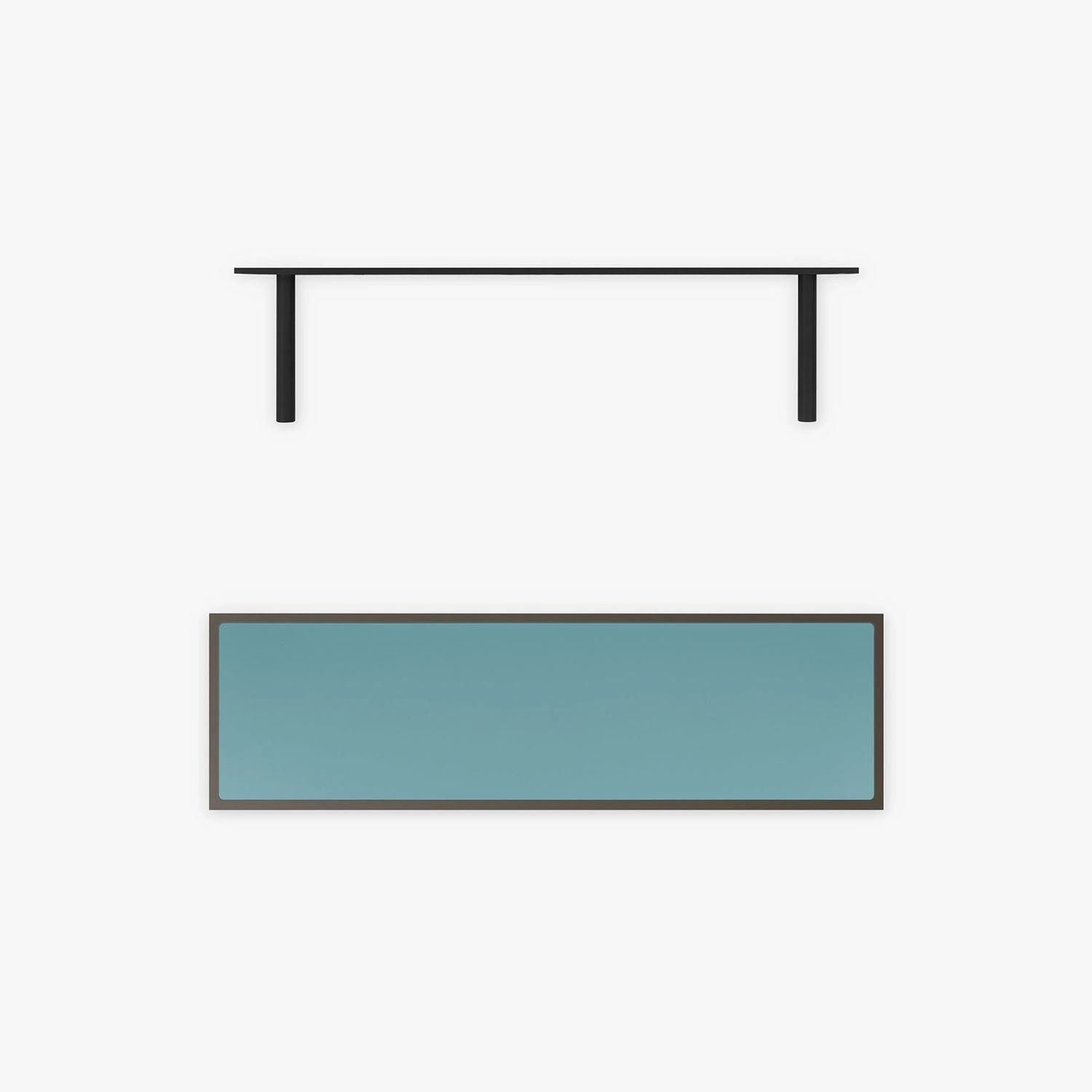 Aksel Inlay Tungsten Floating Shelf