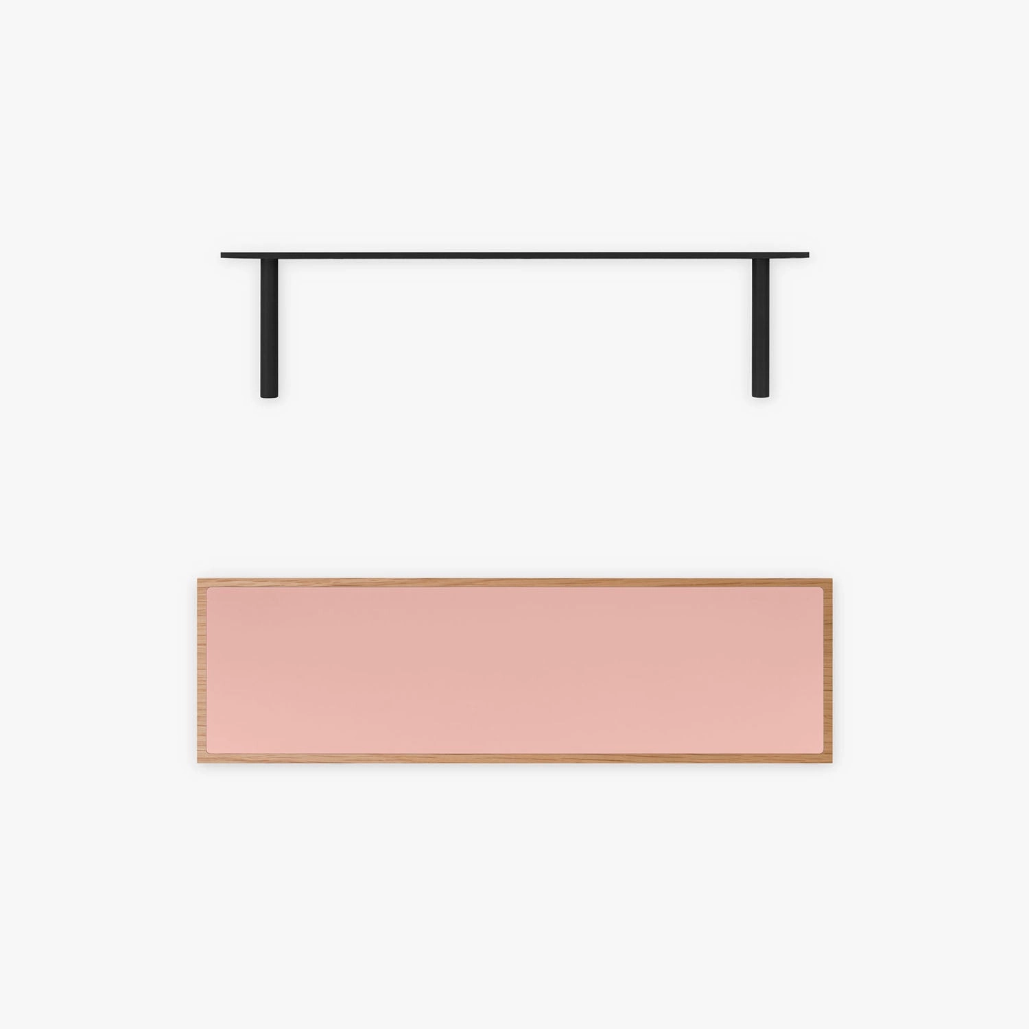 Aksel Inlay White Oak Floating Shelf