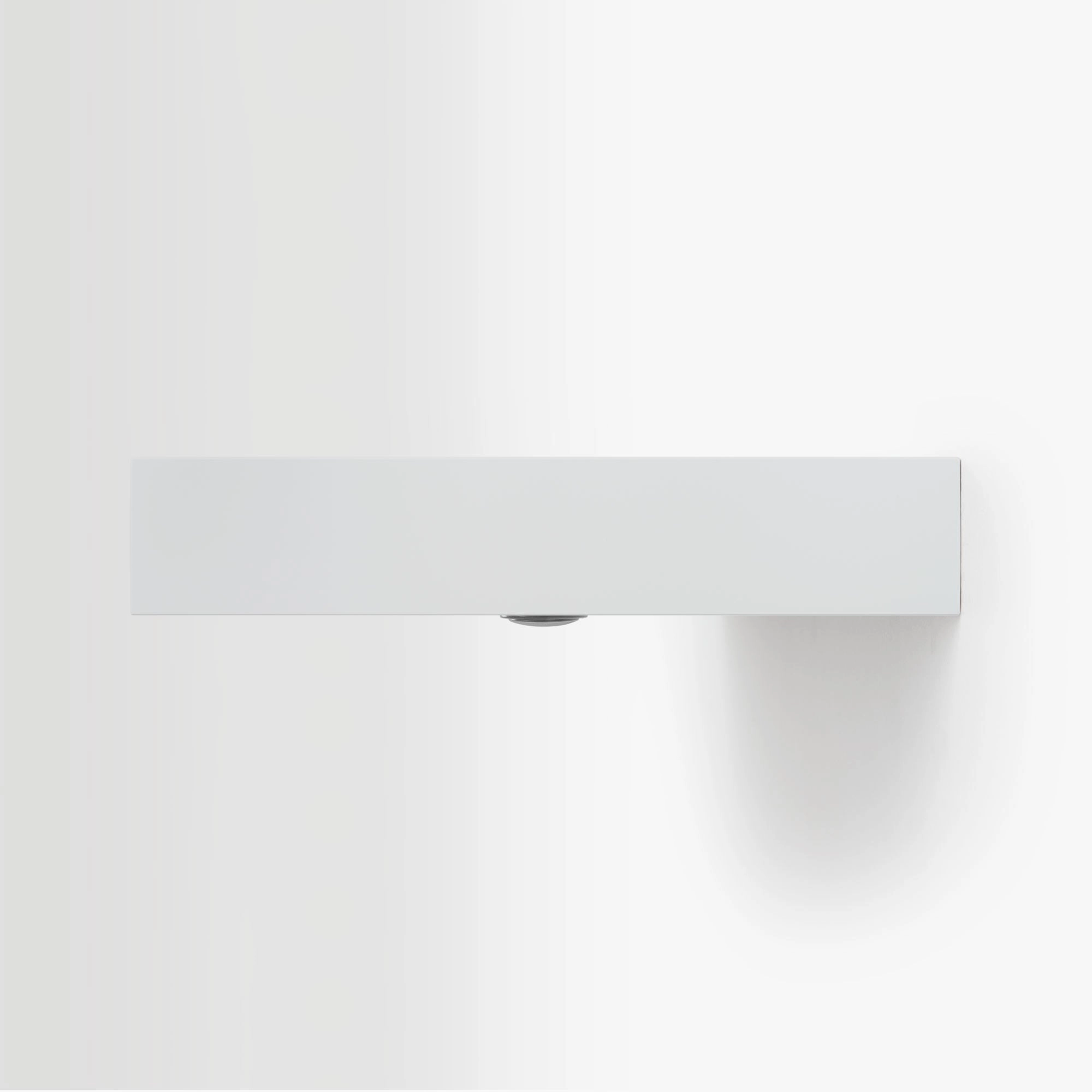 Aksel LED White Floating Shelf