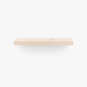 Aksel Maple Floating Shelf unique vase design