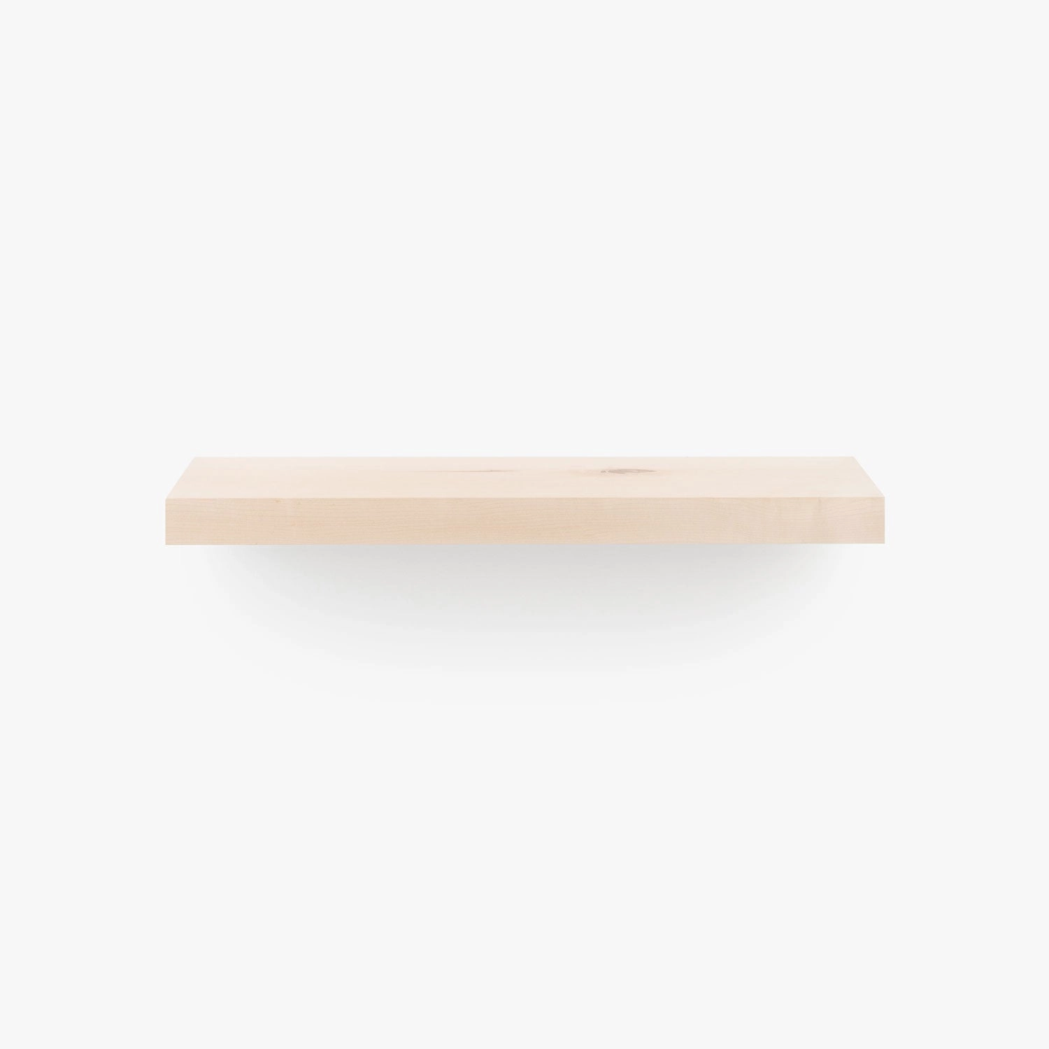 Aksel Maple Floating Shelf unique vase design
