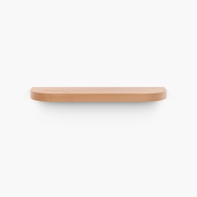 Aksel RADius Alder Floating Shelf unique vase design
