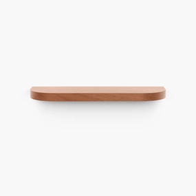 Aksel RADius Cherry Floating Shelf unique vase design