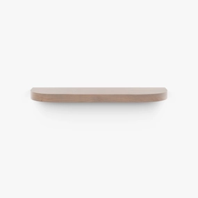 Aksel RADius Hatch Grey Floating Shelf unique vase design