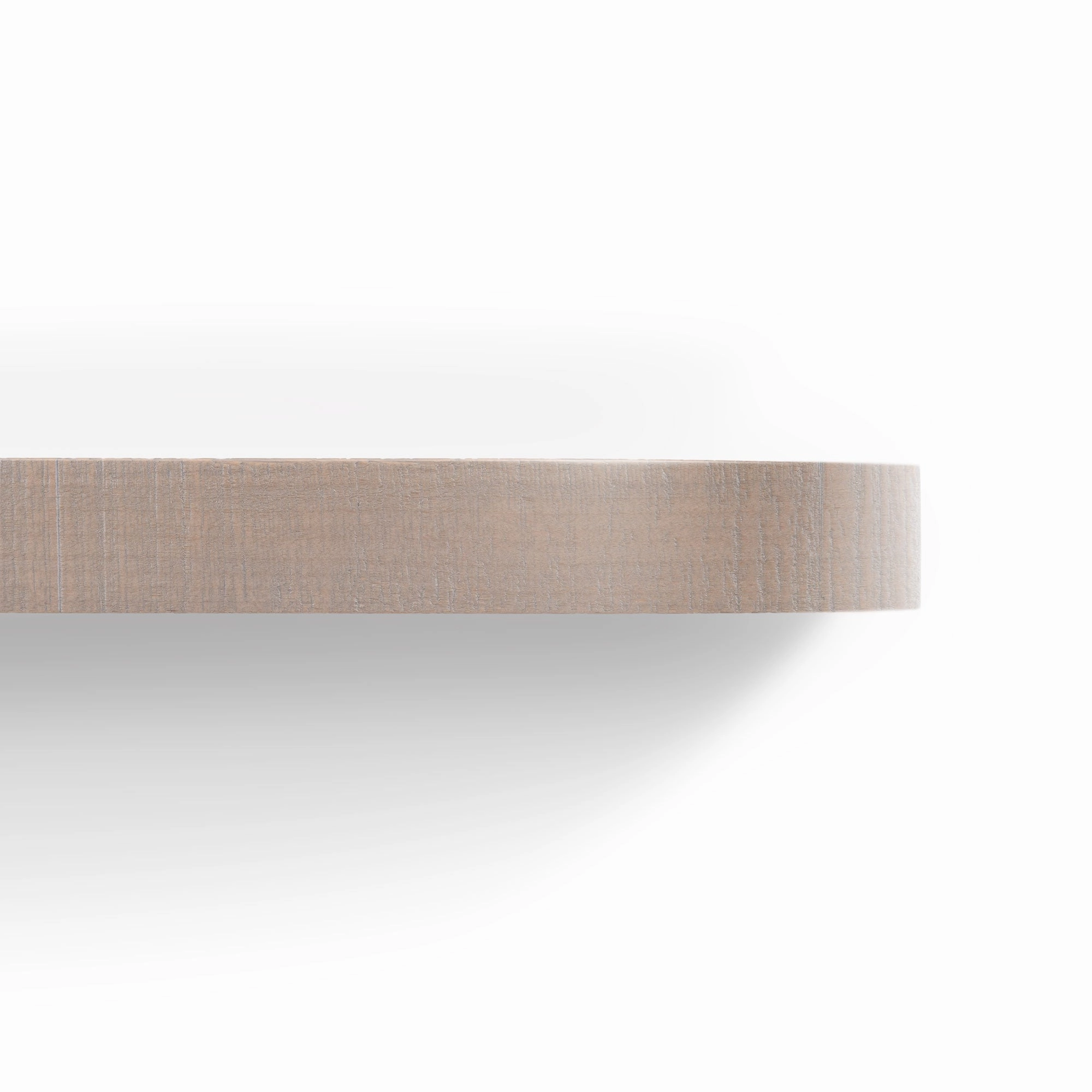Aksel RADius Hatch Grey Rustic Floating Shelf