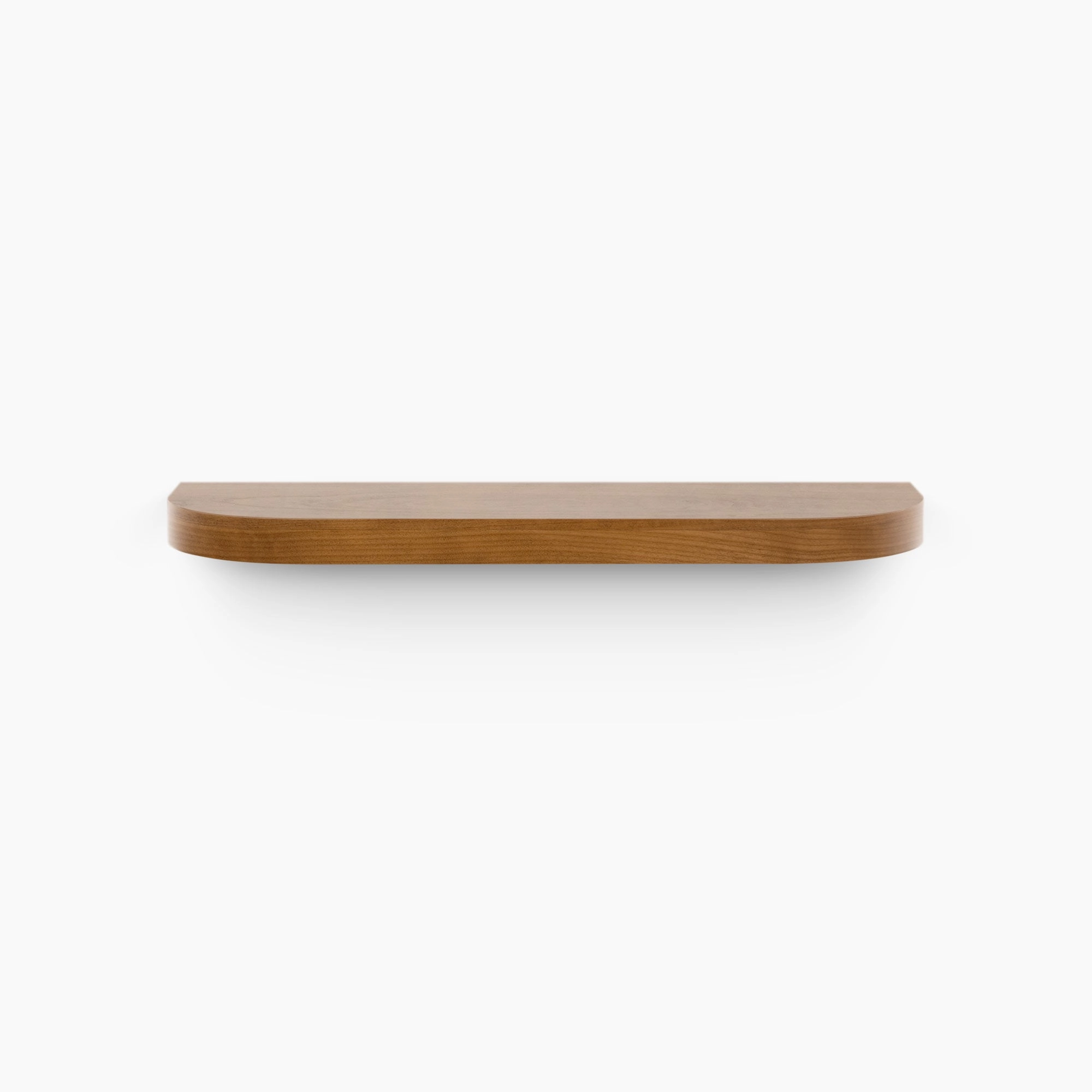 Aksel RADius Nutmeg Floating Shelf unique vase design