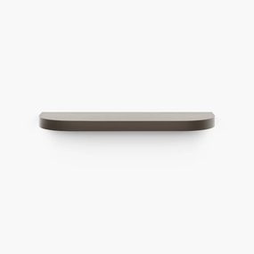 Aksel RADius Tungsten Floating Shelf unique vase design