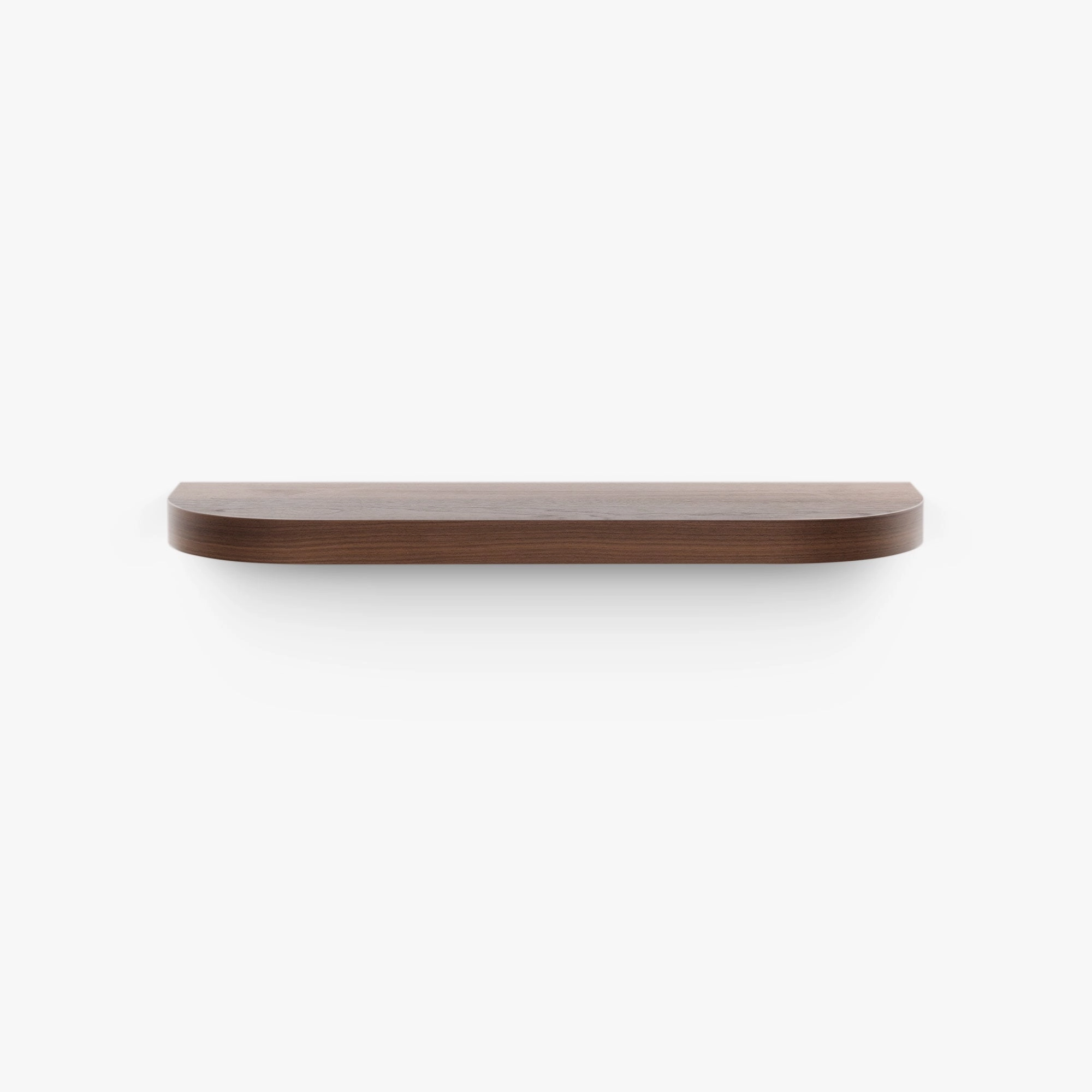 Aksel RADius Walnut Floating Shelf