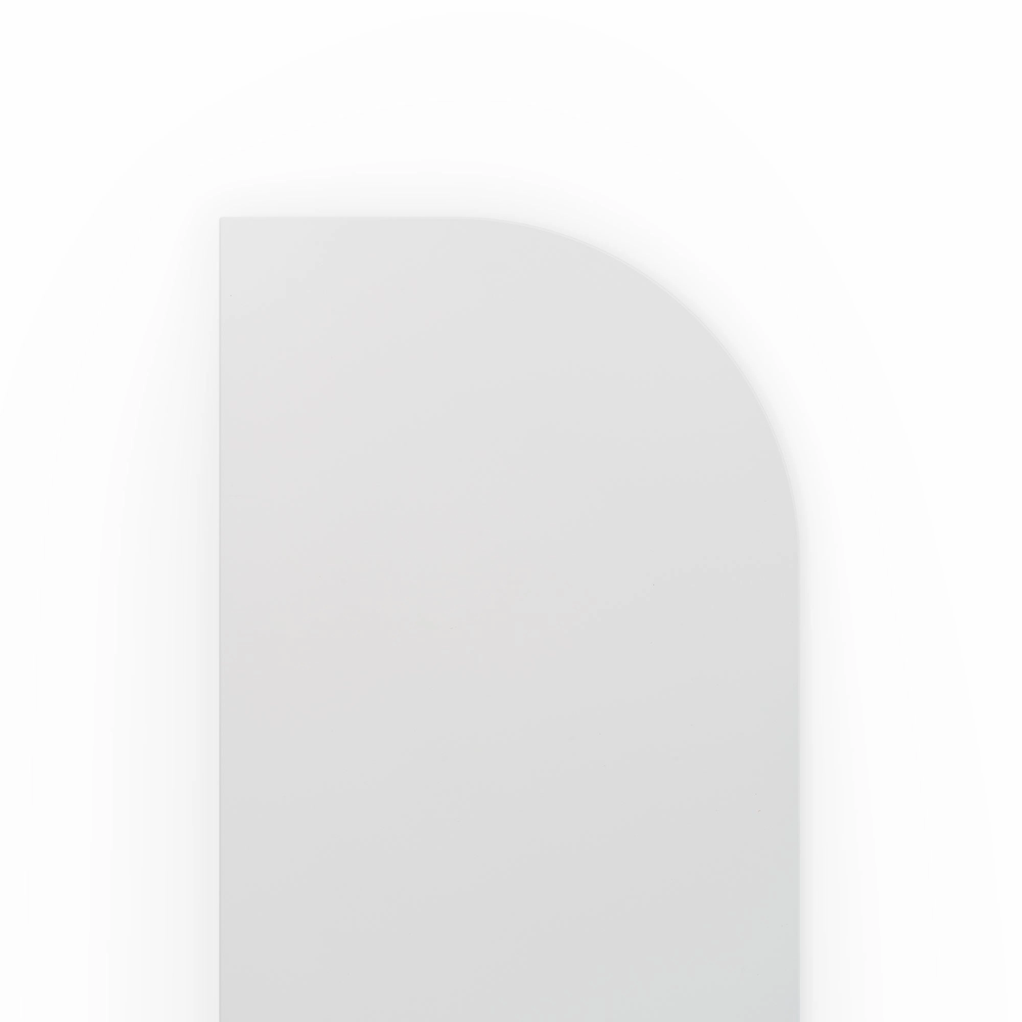Aksel RADius White Floating Shelf
