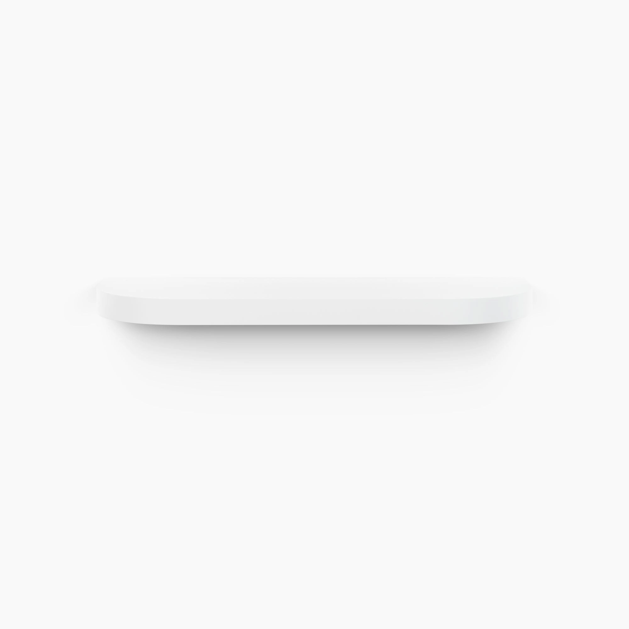 Aksel RADius White Floating Shelf