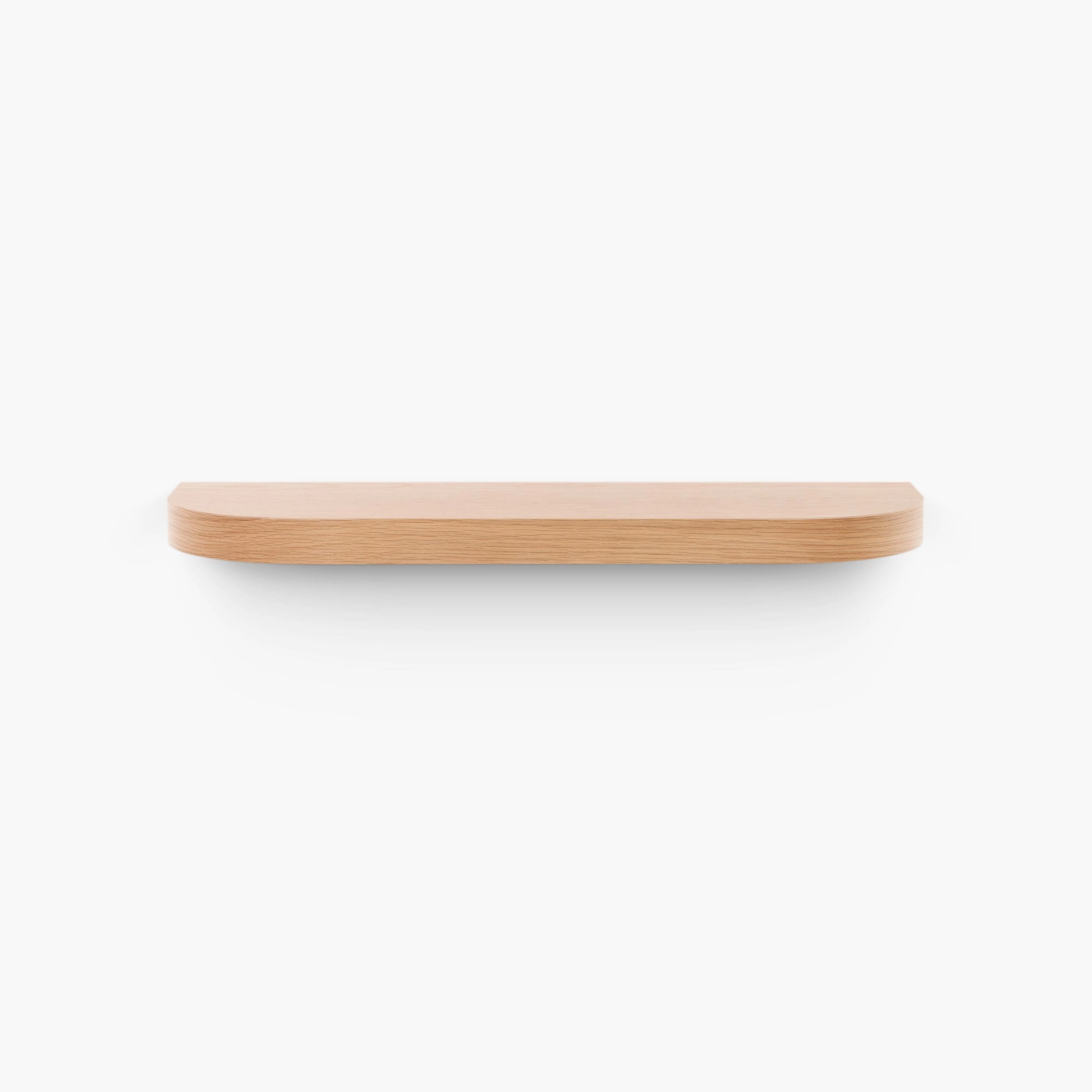 Aksel RADius White Oak Floating Shelf