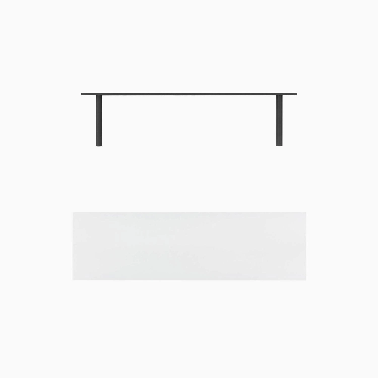Aksel White Floating Shelf