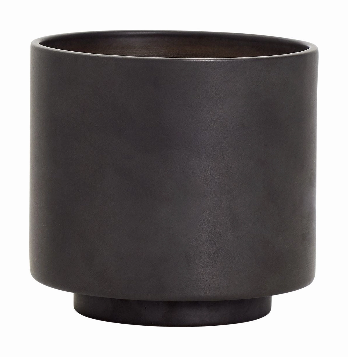 Andersen Furniture A Plant Flowerpot Hx? 12x13,3 Cm, Dark Grey dried green plant  