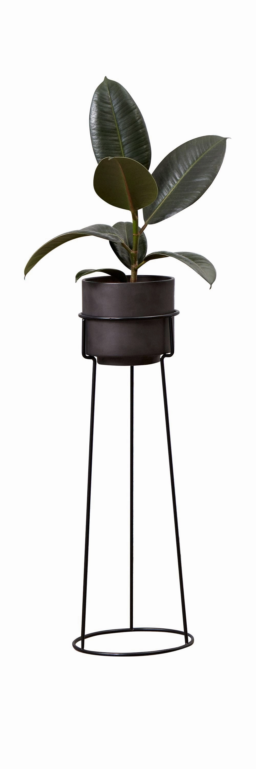 Andersen Furniture A Plant Flowerpot Hx? 12x13,3 Cm, Dark Grey