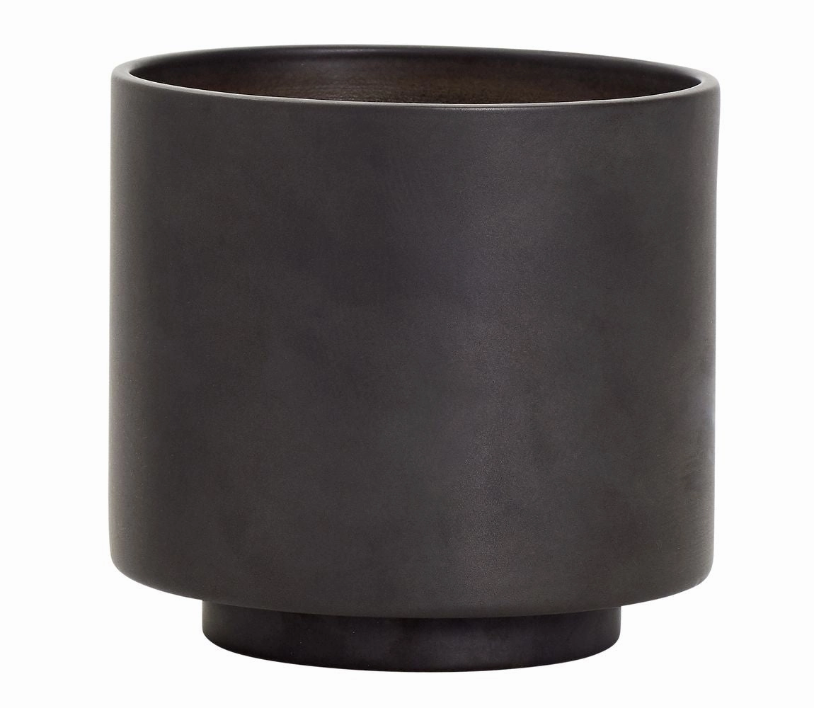 Andersen Furniture A Plant Flowerpot Hx? 12x13,3 Cm, Dark Grey