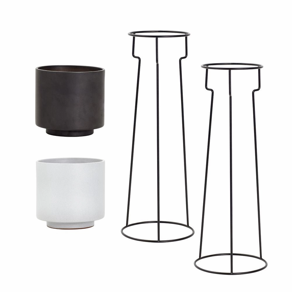 Andersen Furniture A Plant Flowerpot Hx? 12x13,3 Cm, Grey