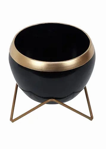 Apple Metal Planter (Set of 2)