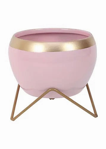 Apple Metal Planter (Set of 2)