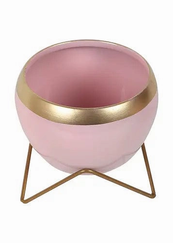 Apple Metal Planter (Set of 2)