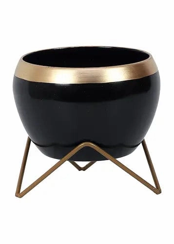 Apple Metal Planter (Set of 2)