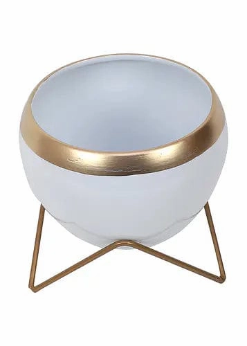 Apple Metal Planter (Set of 2)