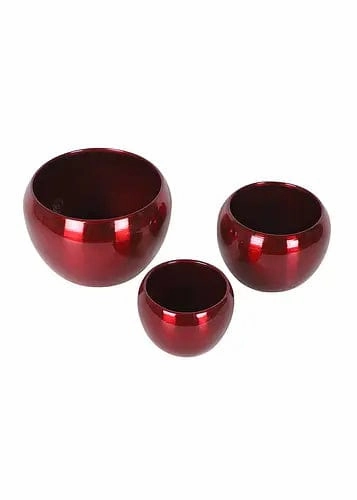 Apple Planter, Red (Set of 2)