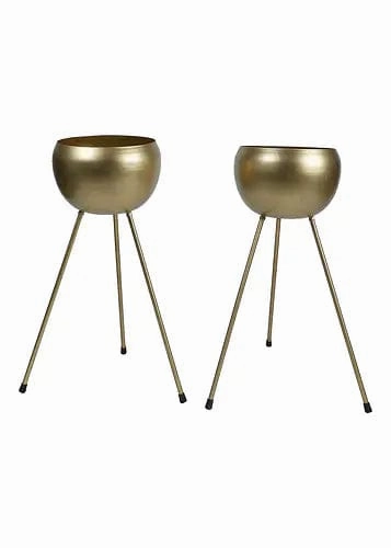 Apple Shape Floor Planter (Set of 2)