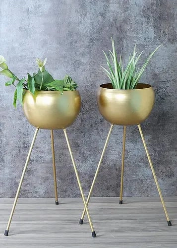 Apple Shape Floor Planter (Set of 2)