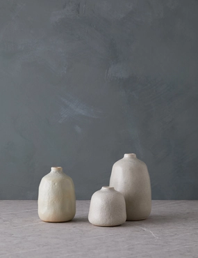 Arslan Vases (Set of 3) mini ornamental plant  