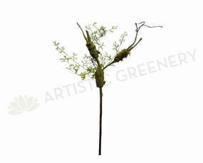Artificial Moss Twig 53cm xl flower pot  