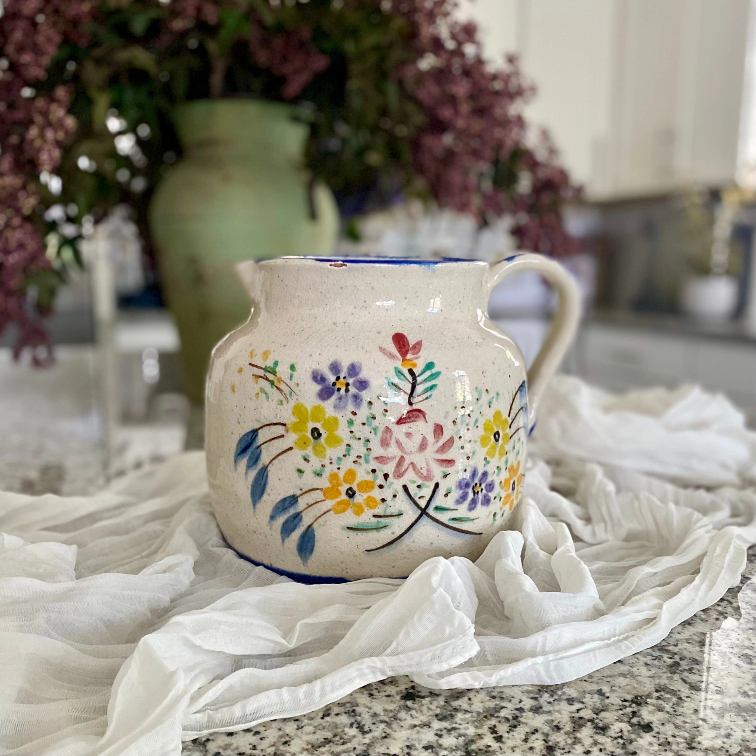 Artisanal Terracotta Pitcher