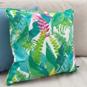 B Cushion Floral Jungle dried flowers  