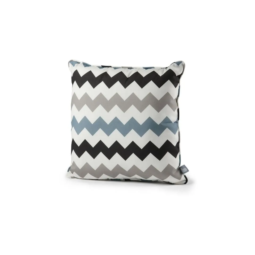 B Outdoor Cushion Chevron