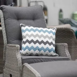 B Outdoor Cushion Chevron dried flowers  