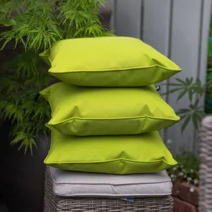 B Outdoor Cushion Olive dried flowers  