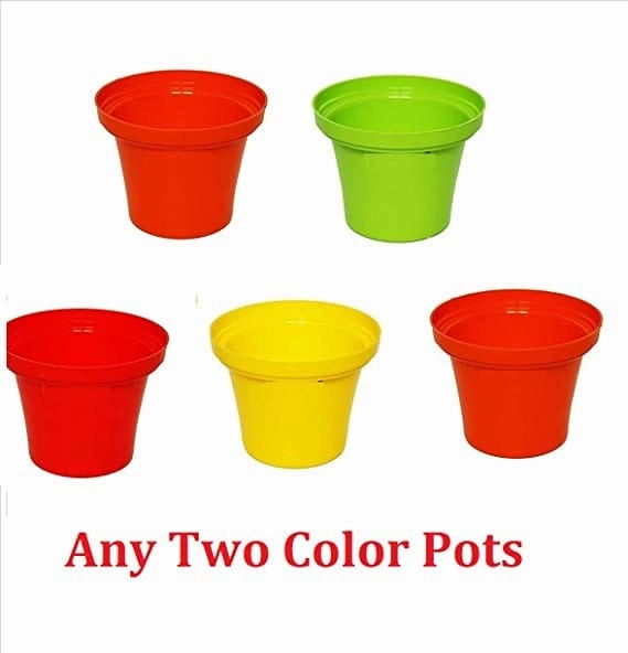 Balcony Decor Metal Planters with Hanger (Set of 2)