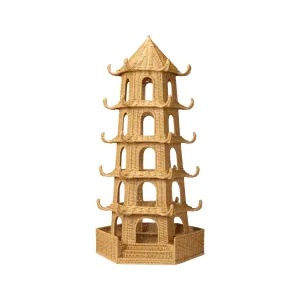 Bardot Five Tier Pagoda dried flowers  