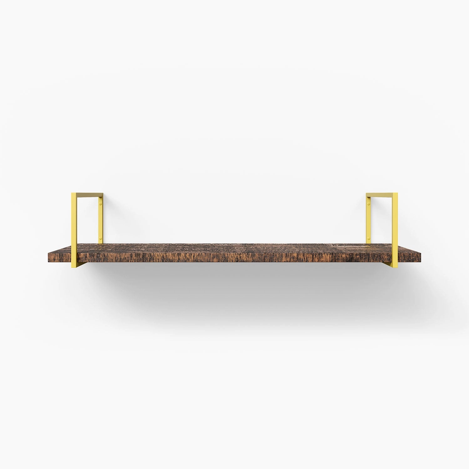Bart Espresso Rustic Wall Shelf traditional flower vase  