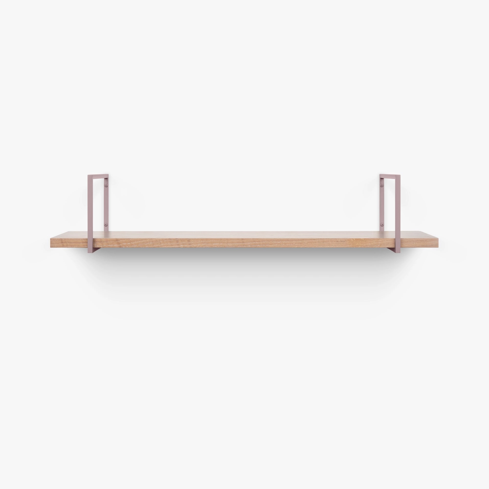Bart Glazed White Oak Wall Shelf