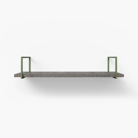 Bart Hatch Grey Rustic Wall Shelf traditional flower vase  