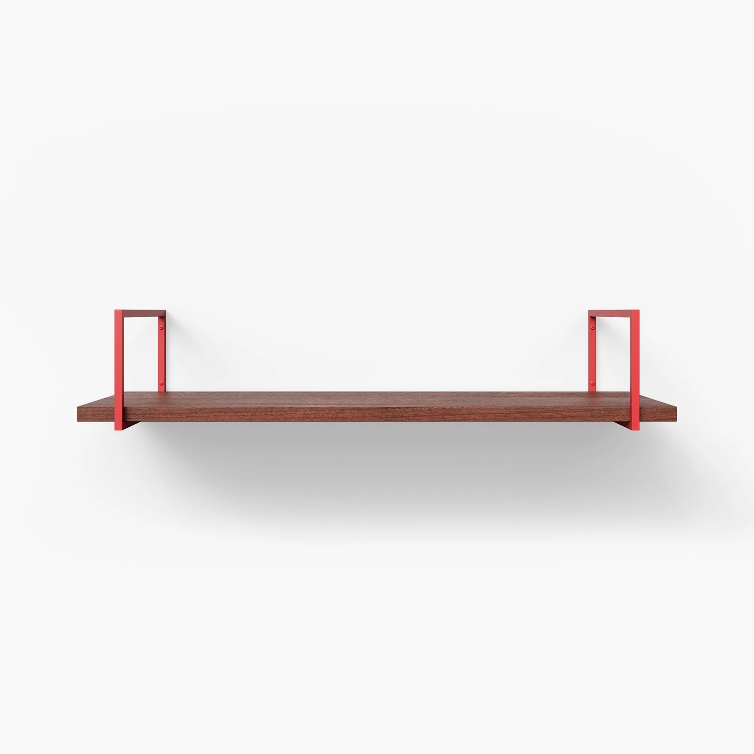 Bart Mahogany Wall Shelf traditional flower vase  