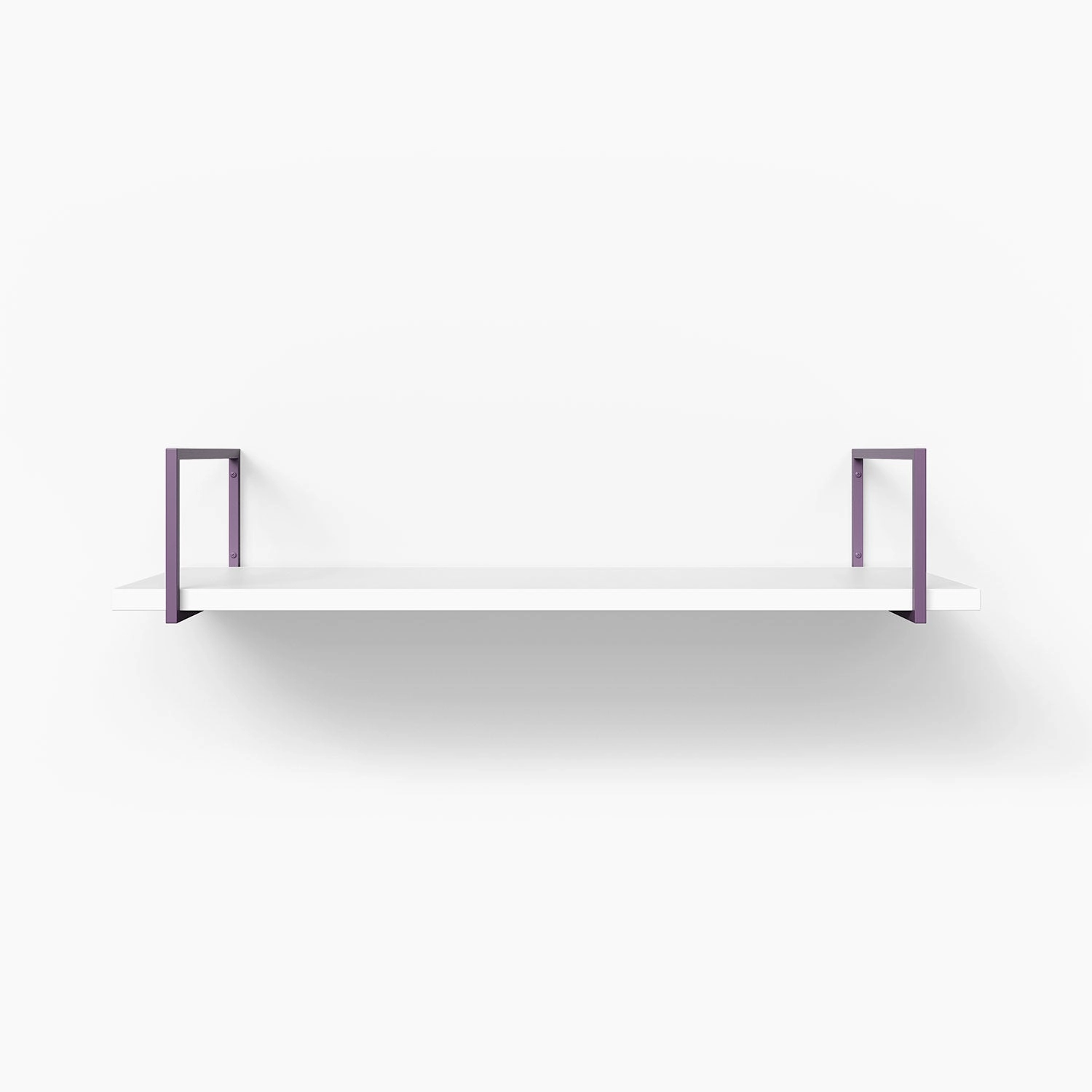 Bart White Wall Shelf traditional flower vase  
