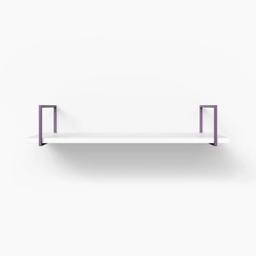 Bart White Wall Shelf traditional flower vase  