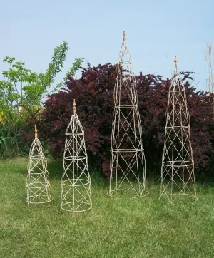 Beehive Topiaries Set of 4 decorative plants  