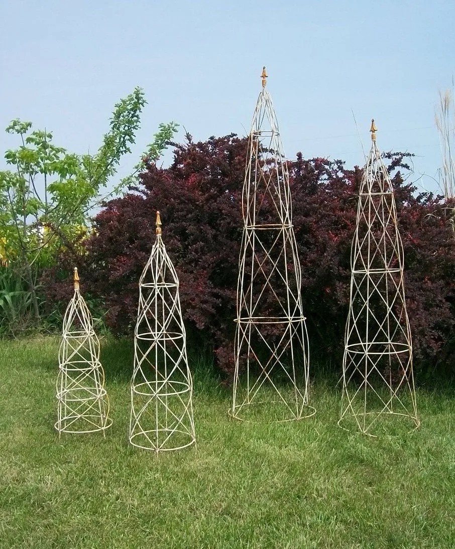 Beehive Topiaries Set of 4 decorative plants  