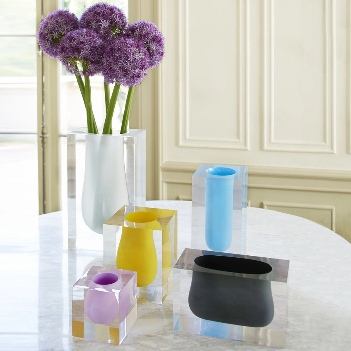 Bel Air - Mega Scoop Vase - White