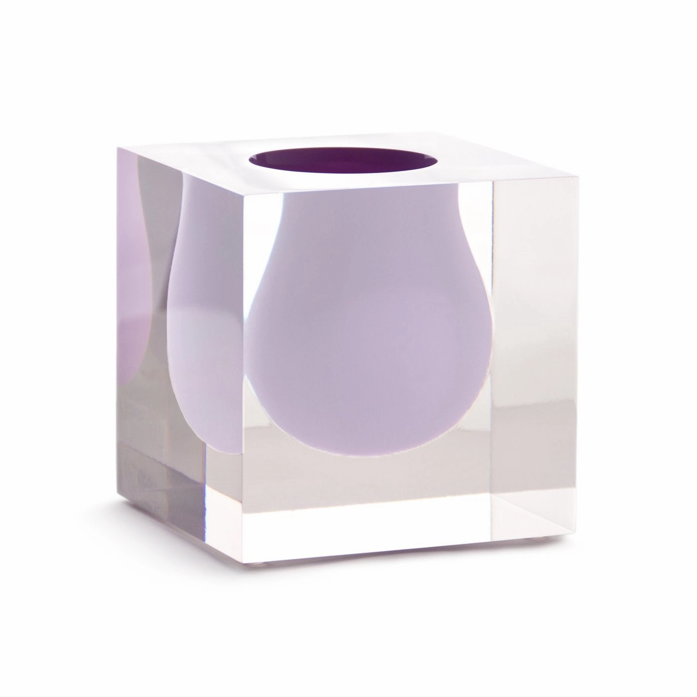 Bel Air Mini Scoop Vase - Lilac mini ornamental plant  