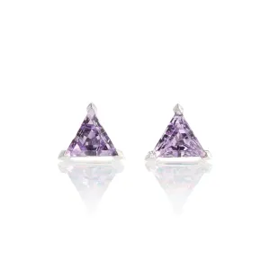 Bermuda Earrings in Pale Amethyst