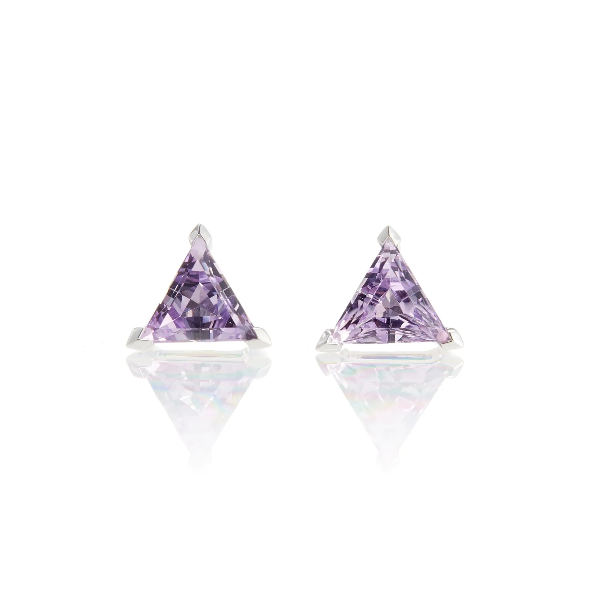 Bermuda Earrings in Pale Amethyst